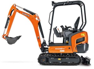 KX018-4R1 Open Station Excavator for Rent