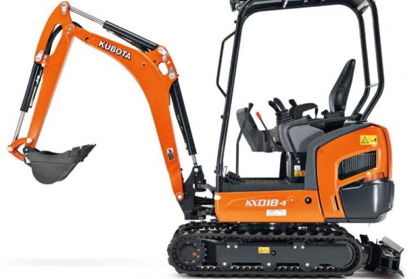 KX018-4R1 Open Station Excavator for Rent