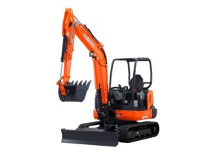 KX040-4R1A Open Station Excavator for Rent
