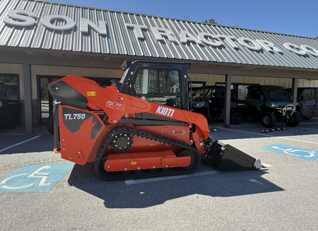 KIOTI TL750U-LQ CAB TRACK LOADER W/74" BUCKET