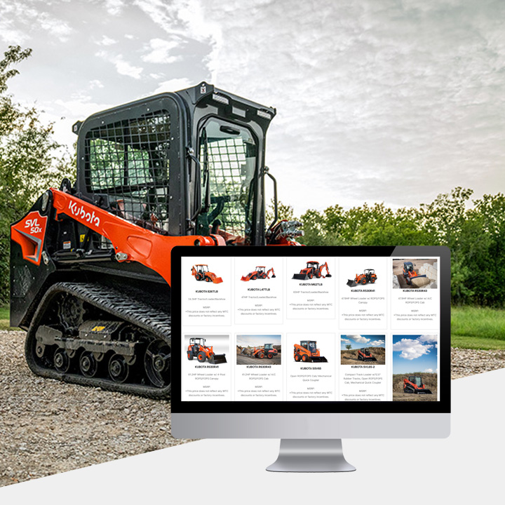 Construction Equipment Package Builder Construction Equipment Package Builder