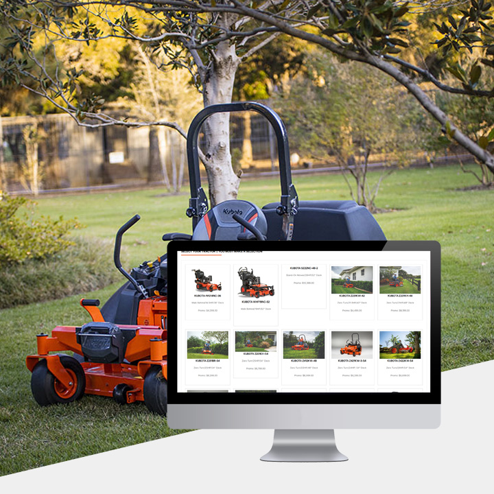 Mower Package Builder Mower Package Builder