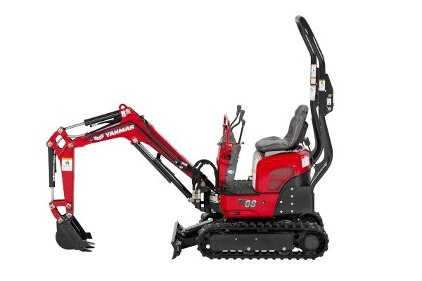 SV08 Open Station Excavator for Rent